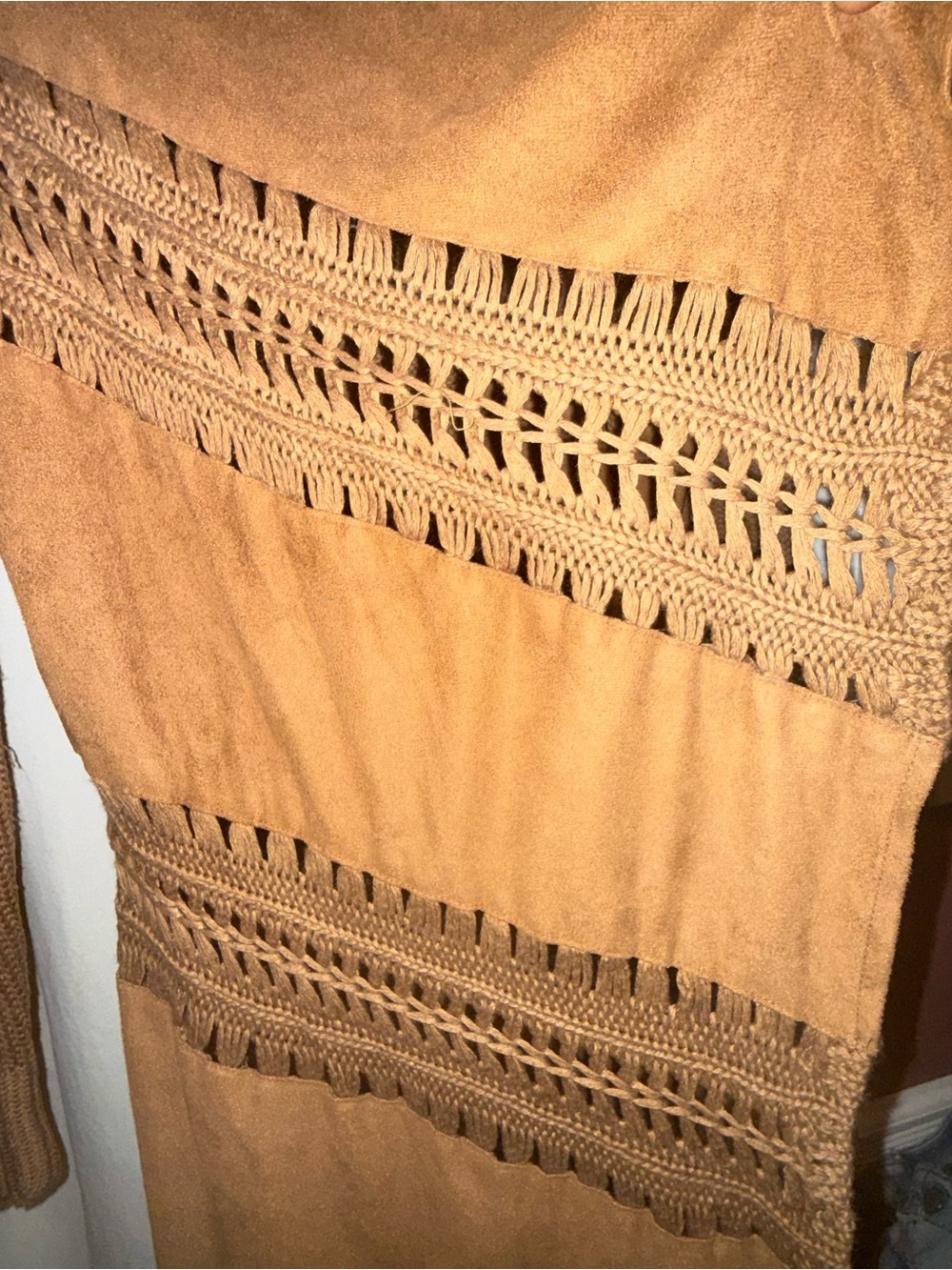 Venus open front waterfall cardigan sweater - Picture 4 of 6